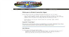 Desktop Screenshot of centralprint.net