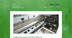 Desktop Screenshot of centralprint.co.nz