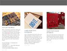 Tablet Screenshot of centralprint.org
